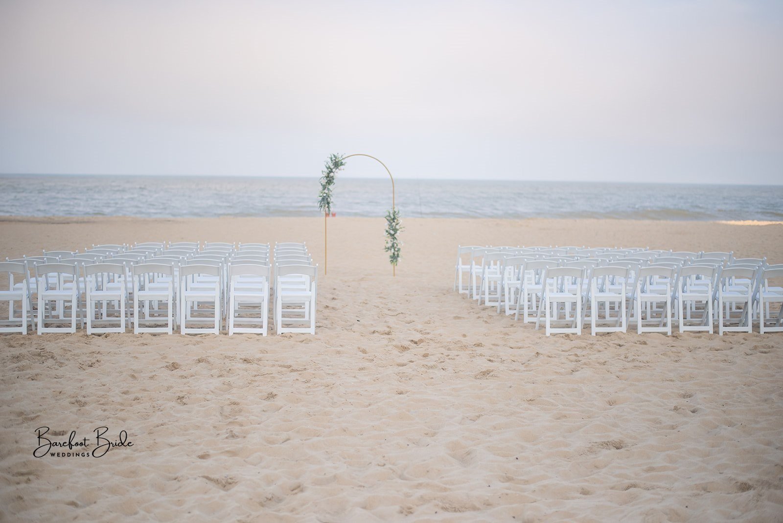 Ocean City wedding backdrop